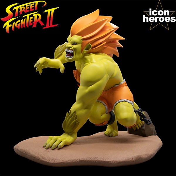 Icon Heroes Street Fighter 2 Blanka Polystone Statue